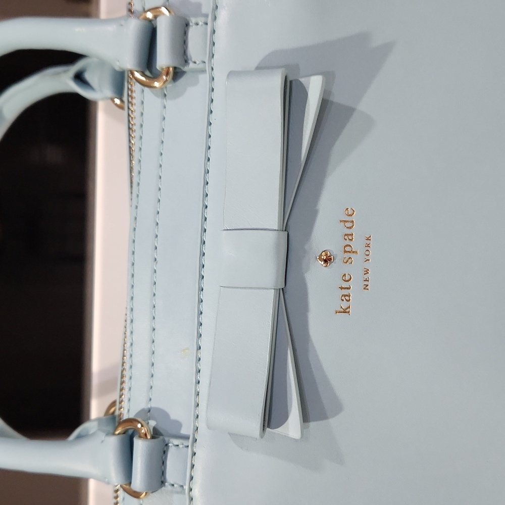 Kate Spade Beacon Court Satchel, Light Blue Bag. - Picture 2 of 12